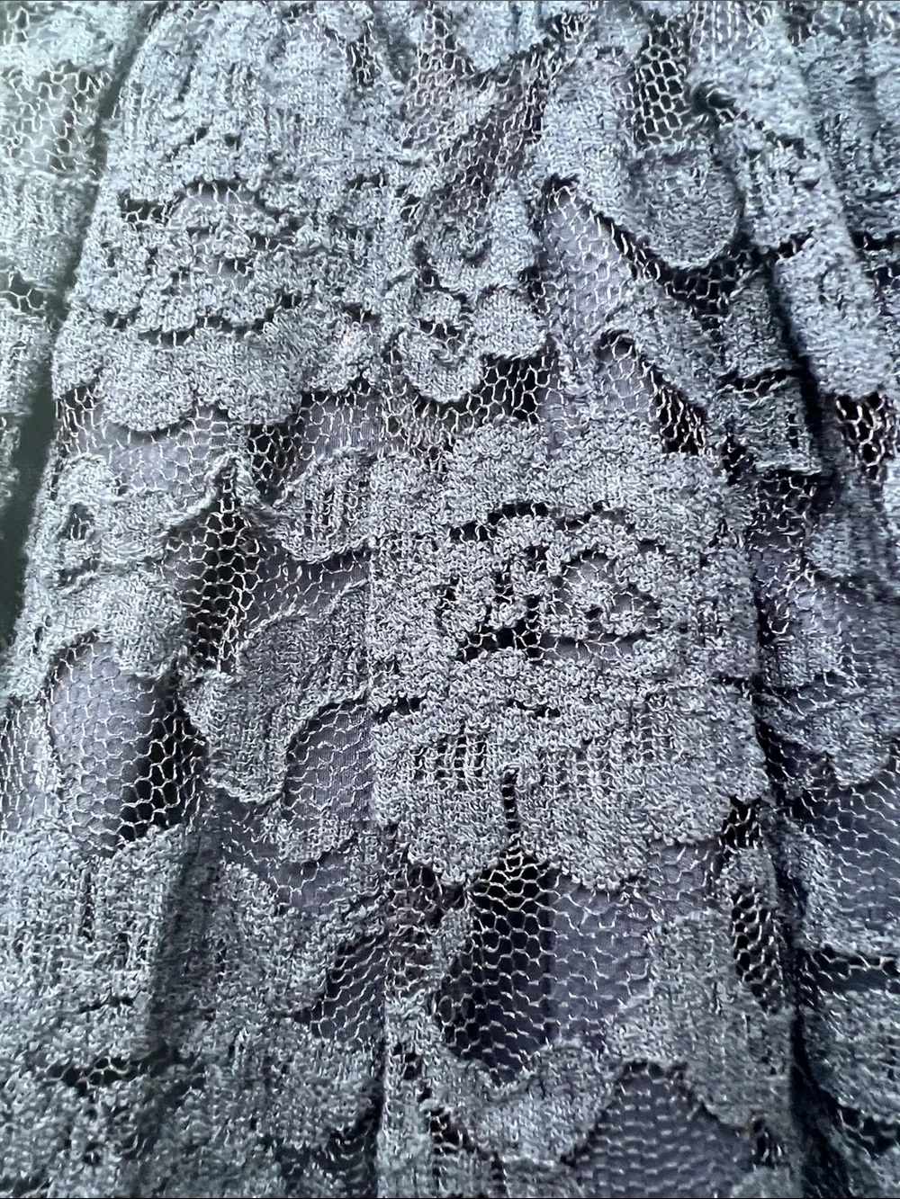 Carter's Navy Lace Party Dress with Silver Sparkle Belt